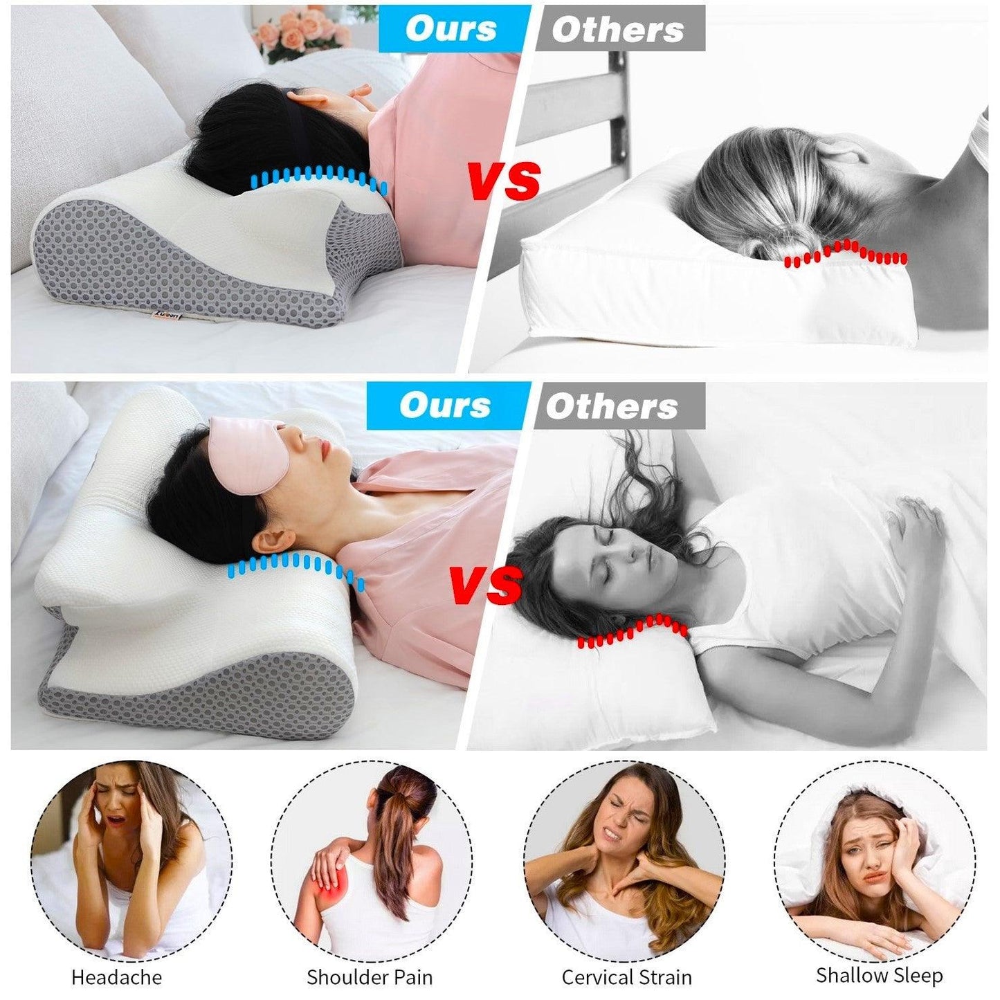 Orthodreamz - Cervical Orthopedic Pillow - Orthodreamz